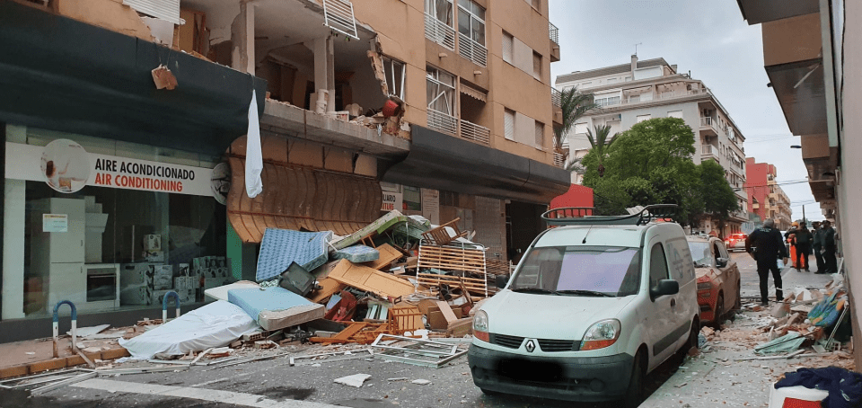 Kraftig eksplosjon i Torrevieja
