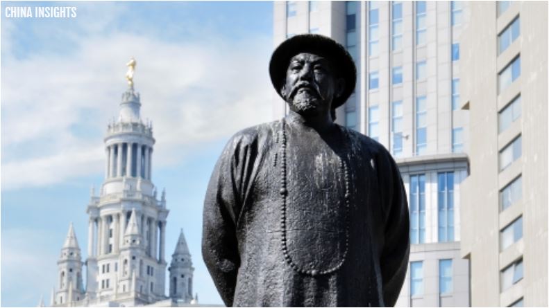 The Humiliation of China: The great Qing-China High Commissioner Lin Zexu.