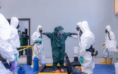 Biologiske laboratorier funnet i Ukraina. USA sponset forskning og eksperimentering på pest, miltbrann og andre sykdommer.