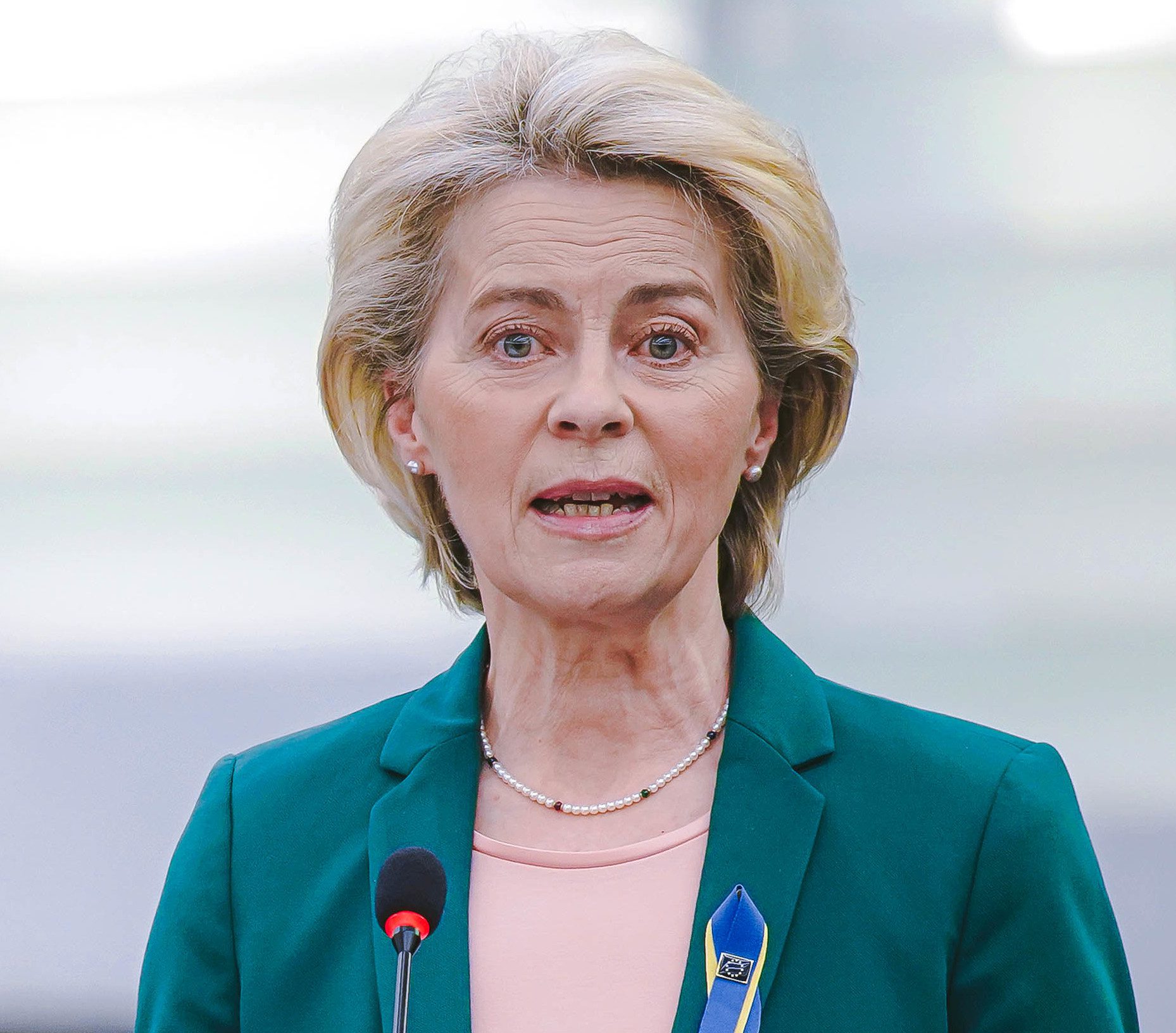Det er av sine egne en skal ha det. Ukraina stanser en tredjedel av gassen til Europa.