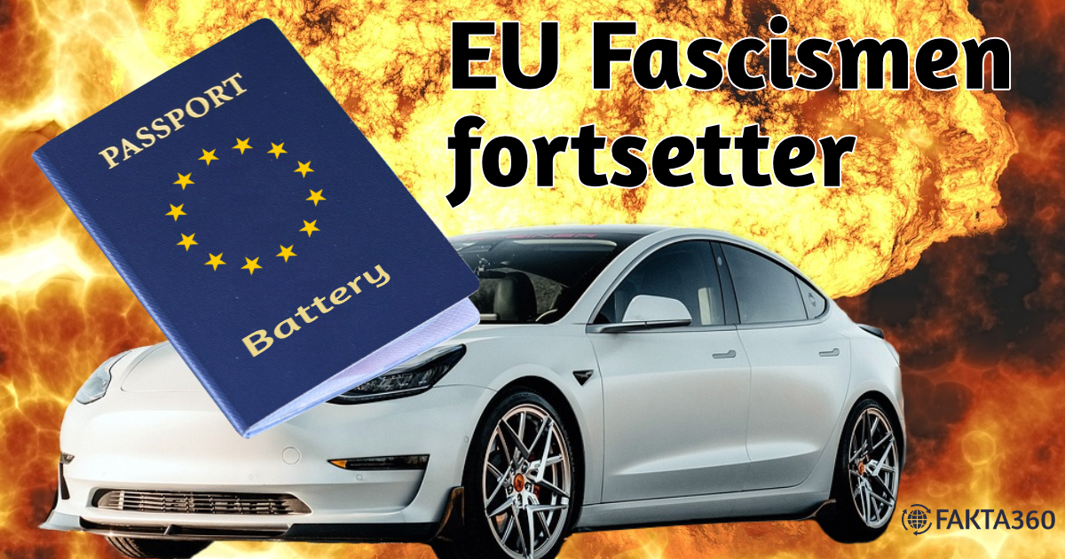 Galskapen fortsetter 2 – El-biler er så giftige at de må ha pass for å komme inn i EU